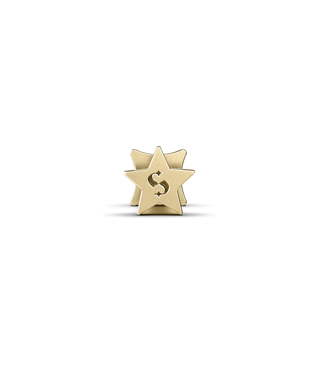 STOLEN STAR CARTILAGE SINGLE STUD - 9K YELLOW GOLD