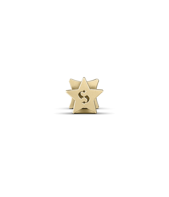 STOLEN STAR CARTILAGE SINGLE STUD - 9K YELLOW GOLD