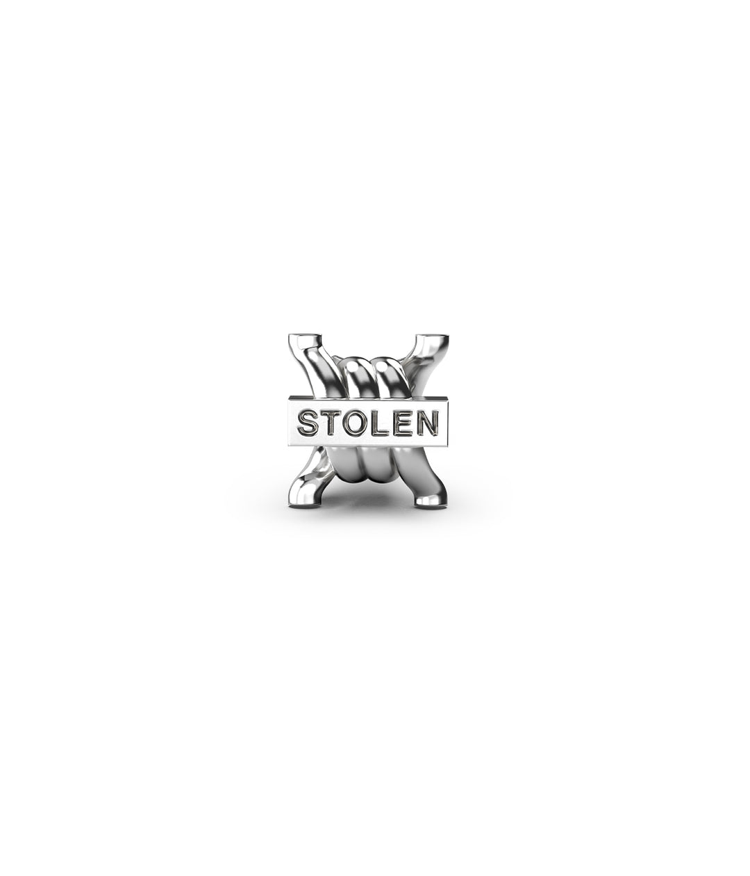 STOLEN BARB FLAT BACK SINGLE EARRING