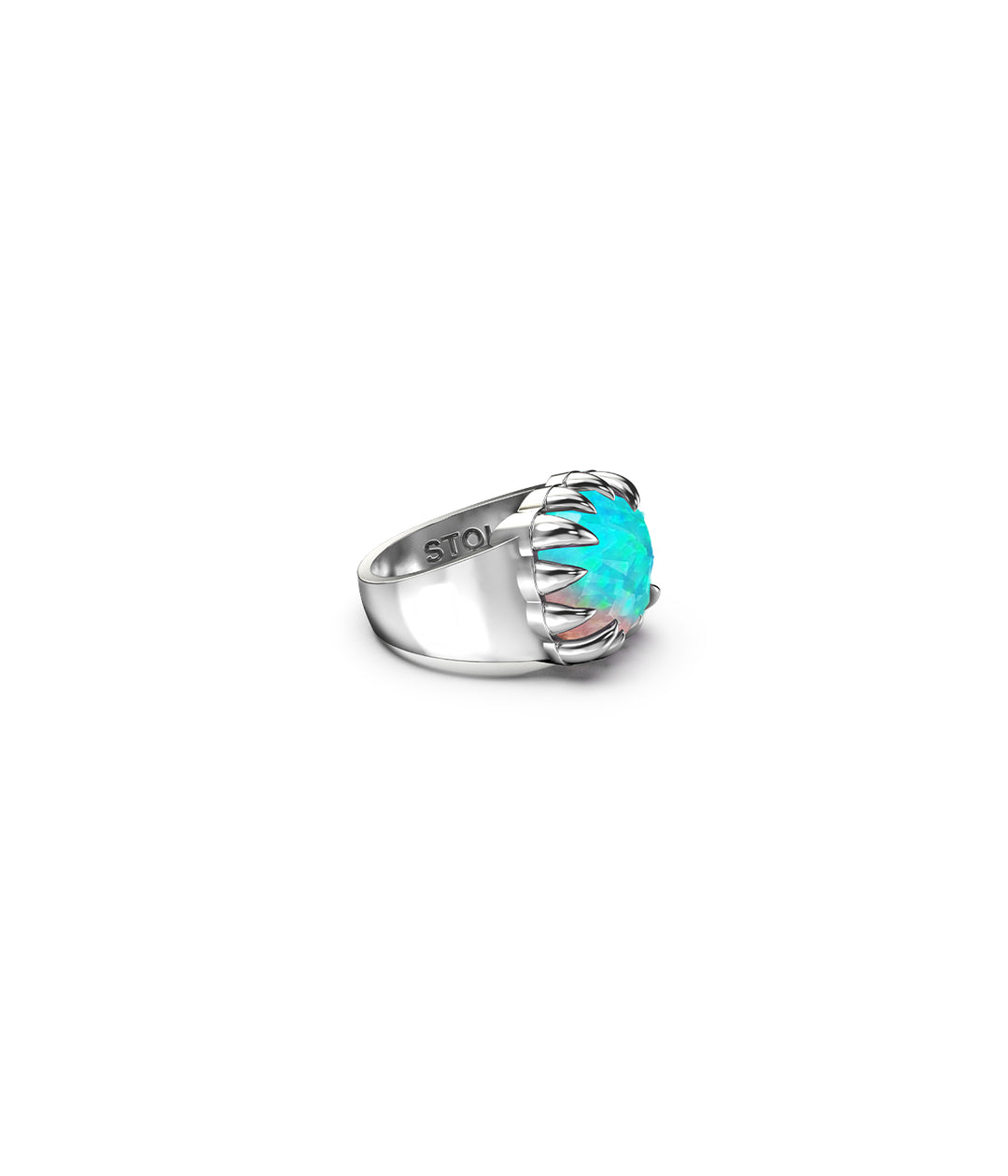 CLAW RING BELLO OPAL