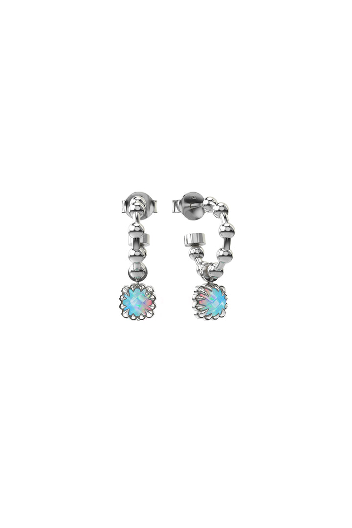 BABY CLAW SLEEPER EARRINGS BELLO OPAL