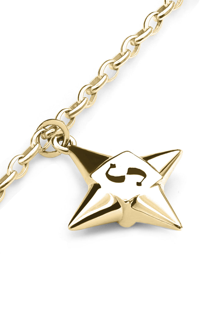 STAR SHOCK NECKLACE - GOLD PLATED