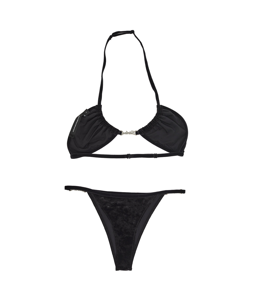 SCRIPT VELVET BIKINI