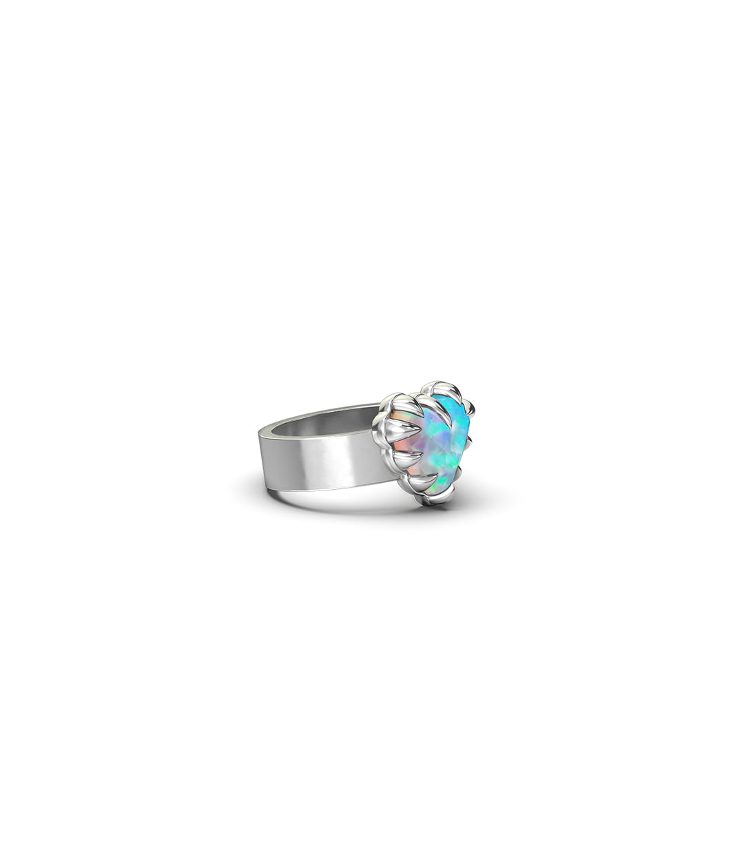 LOVE CLAW RING BELLO OPAL