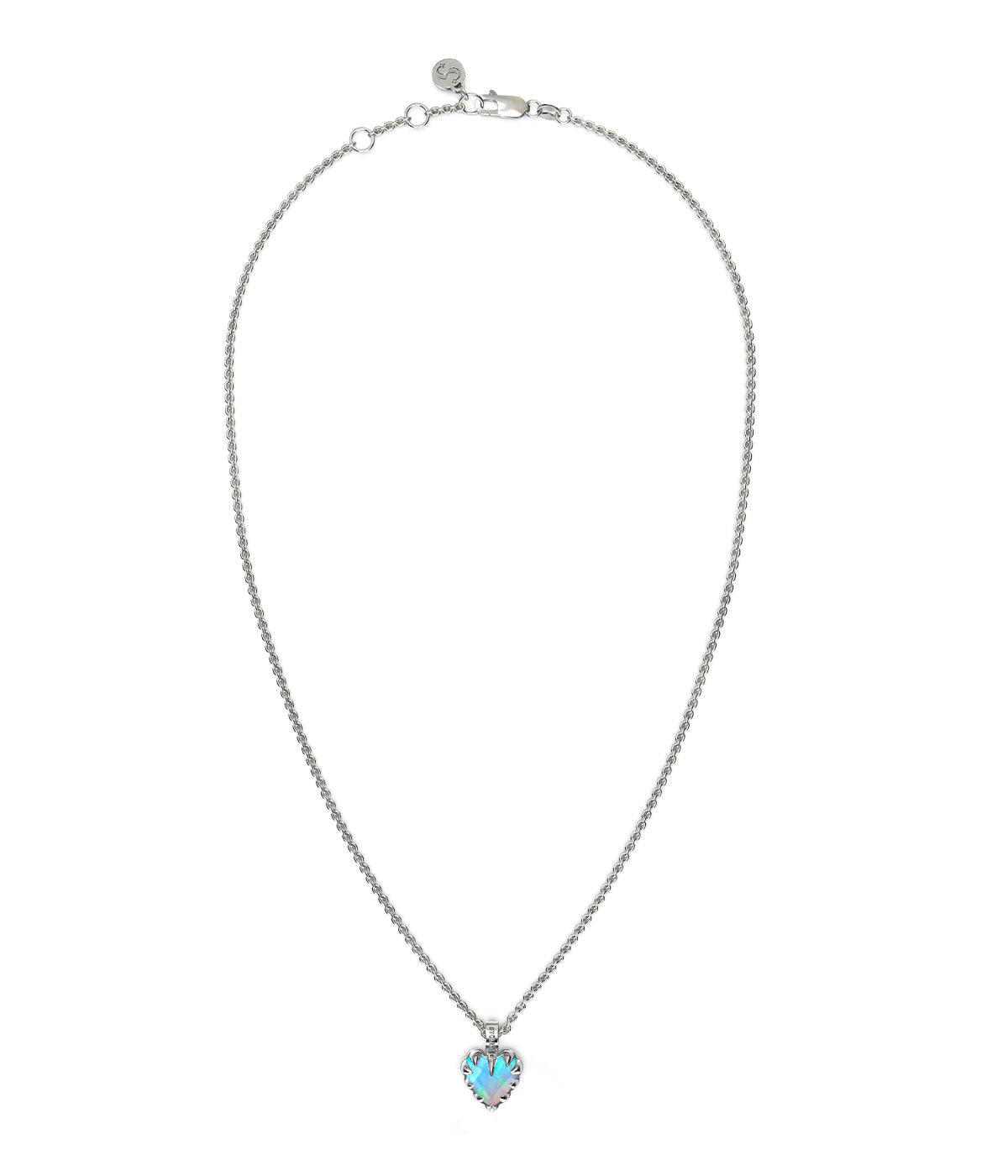 Stolen Girlfriends Club Love Claw Necklace Bello Opal Silver