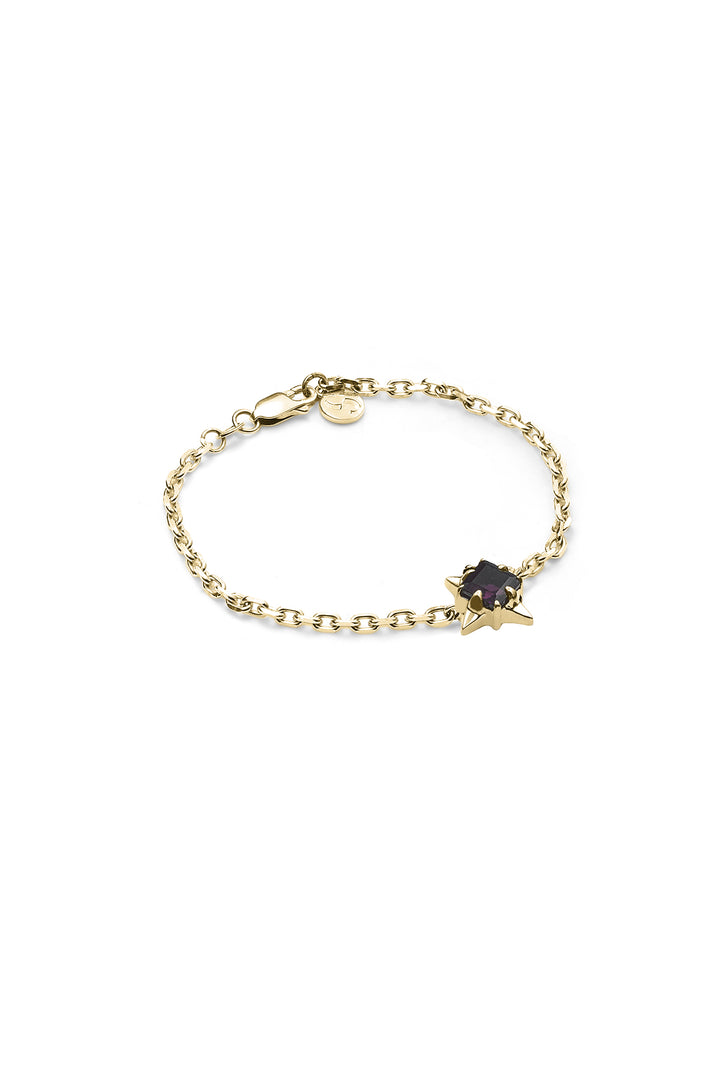 PUNK ROSE BRACELET - GOLD PLATED