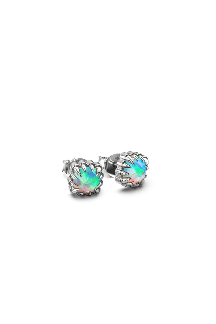 MINI CLAW STUDS BELLO OPAL