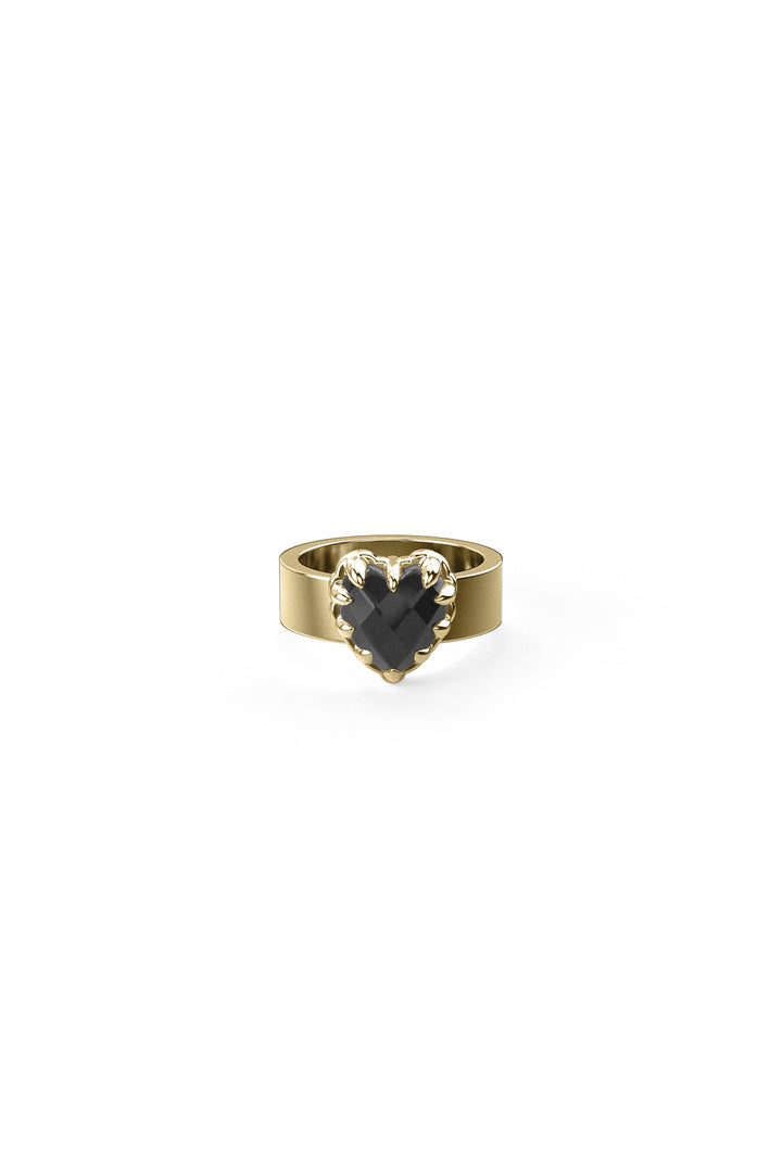 LOVE CLAW RING - GOLD PLATED