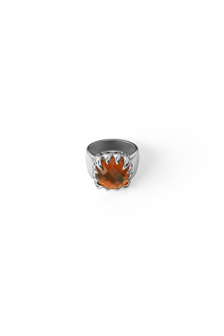 CLAW RING CITRINE