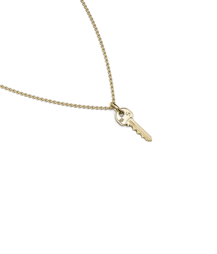 MINI KEY NECKLACE - GOLD PLATED