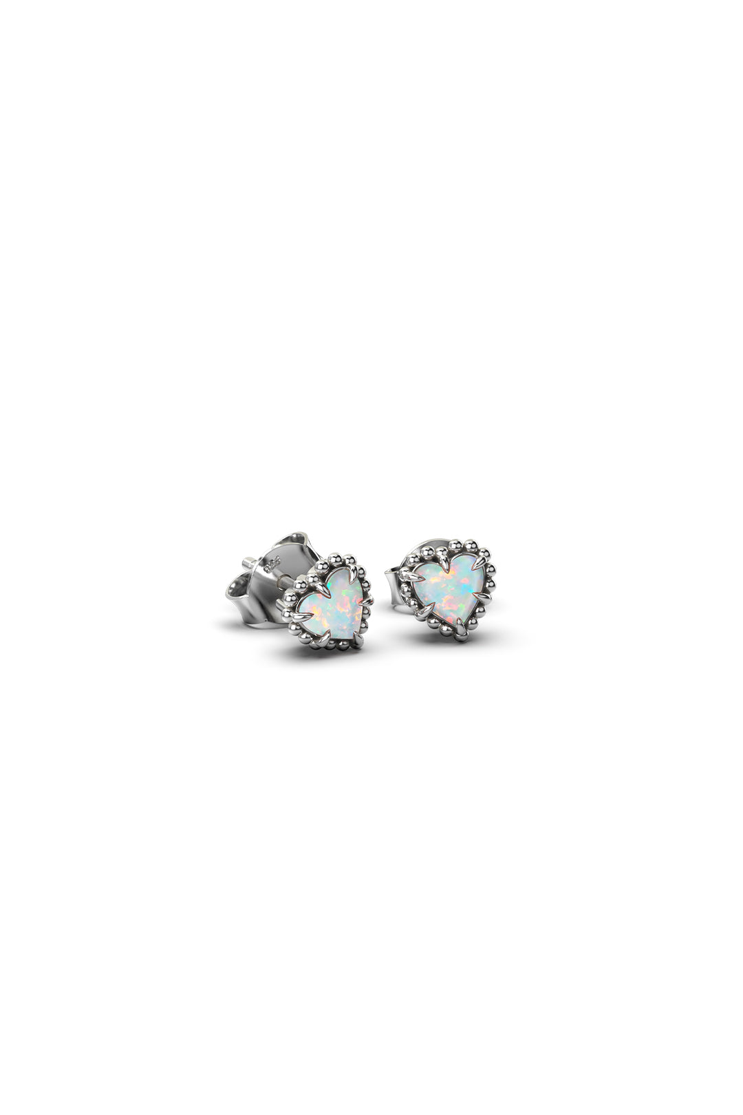 DAHLIA'S HEART EARRINGS