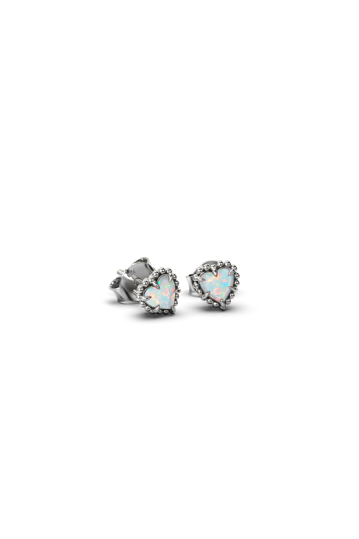 DAHLIA'S HEART EARRINGS