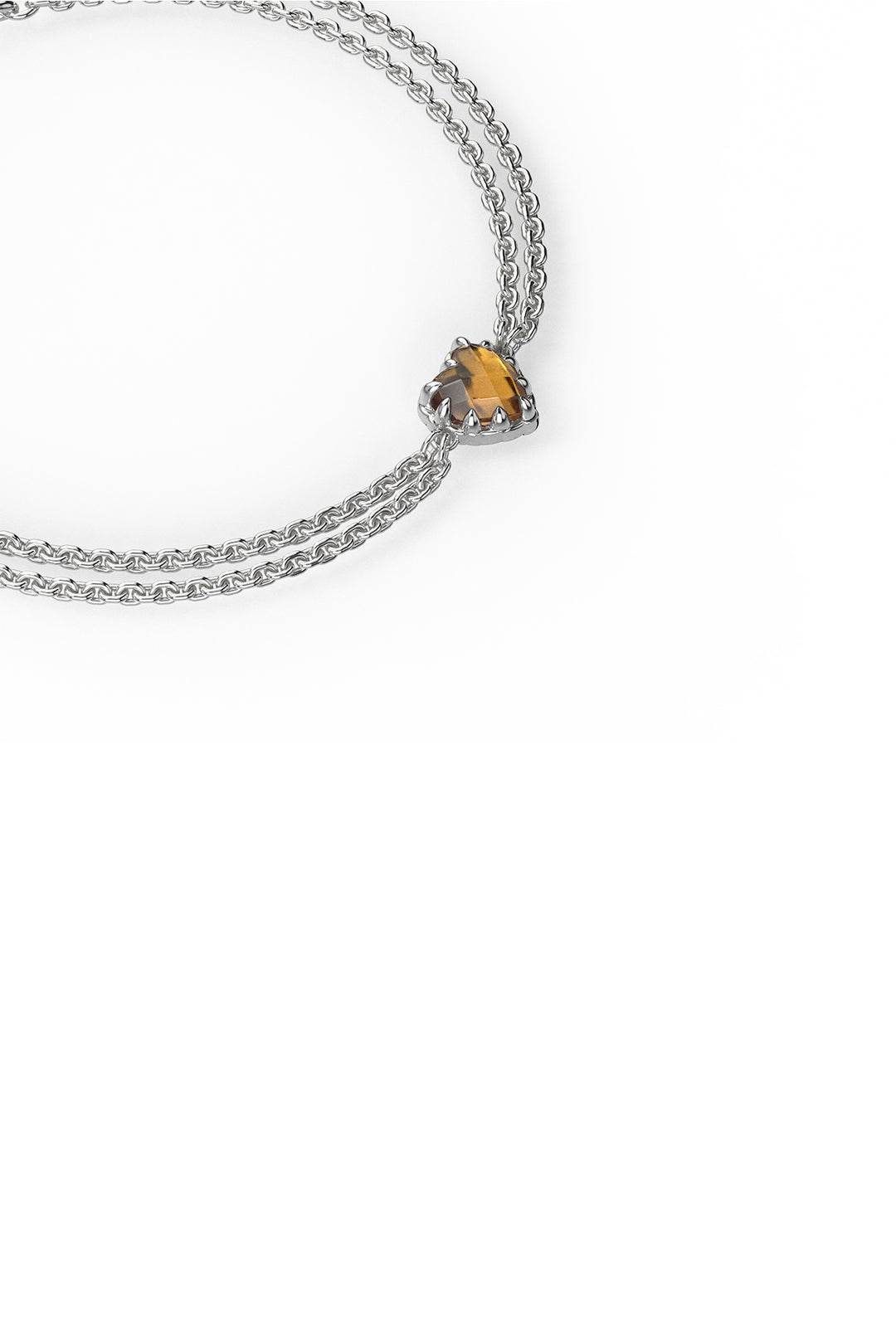LOVE CLAW BRACELET CITRINE