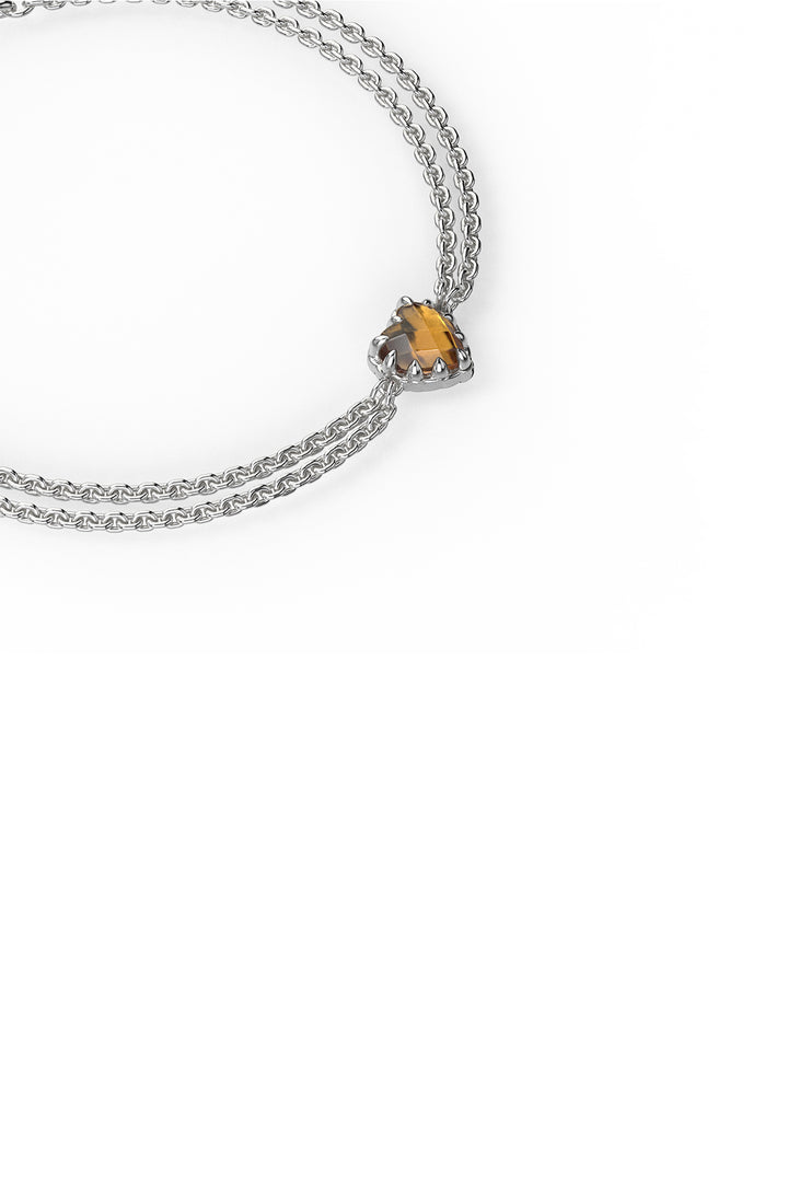 LOVE CLAW BRACELET CITRINE