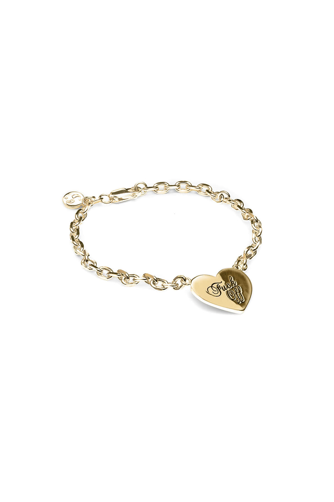 WARM WELCOME HEART BRACELET GOLD PLATED