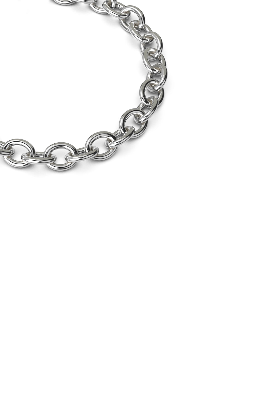 WIDE CABLE CHAIN BRACELET