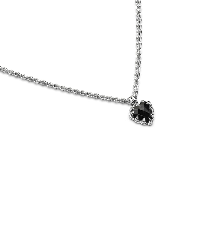 MINI LOVE CLAW NECKLACE ONYX