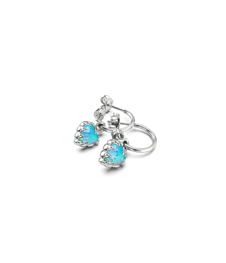 LOVE CLAW ANCHOR EARRINGS BELLO OPAL