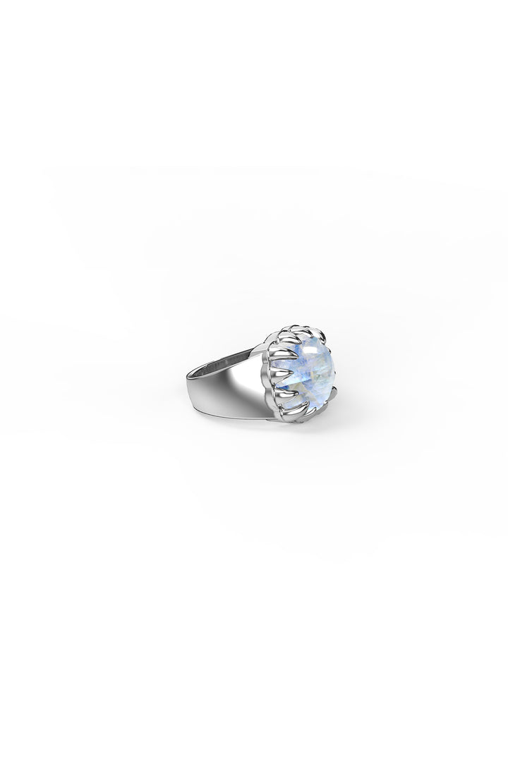 CLAW RING MOONSTONE