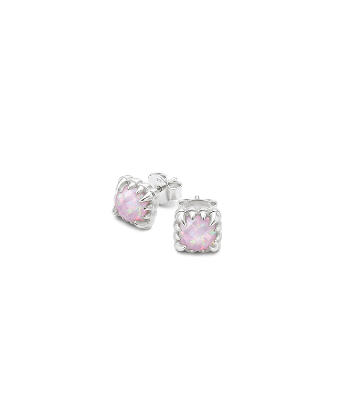 BABY CLAW STUDS - PINK BELLO OPAL