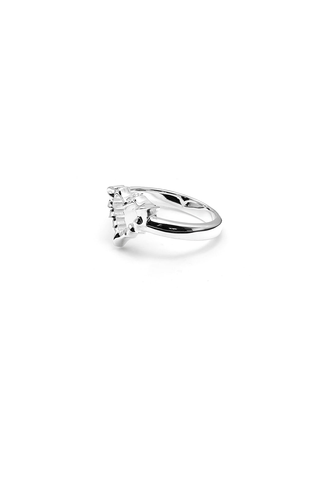 JAGGED HEART MINI RING