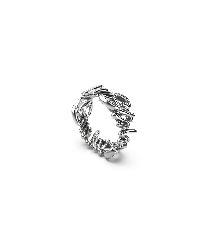 SENTIMENTAL SCRIPT RING