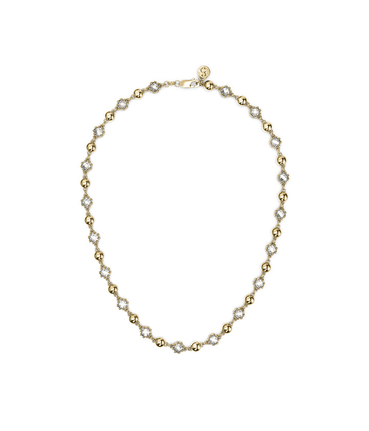DARKNESS AND LIGHT NECKLACE - GOLD PLATED