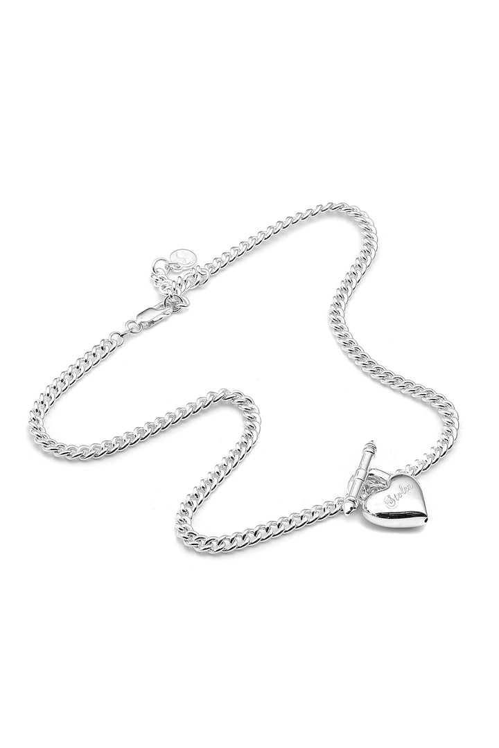 LOVE LOCKET FOB NECKLACE