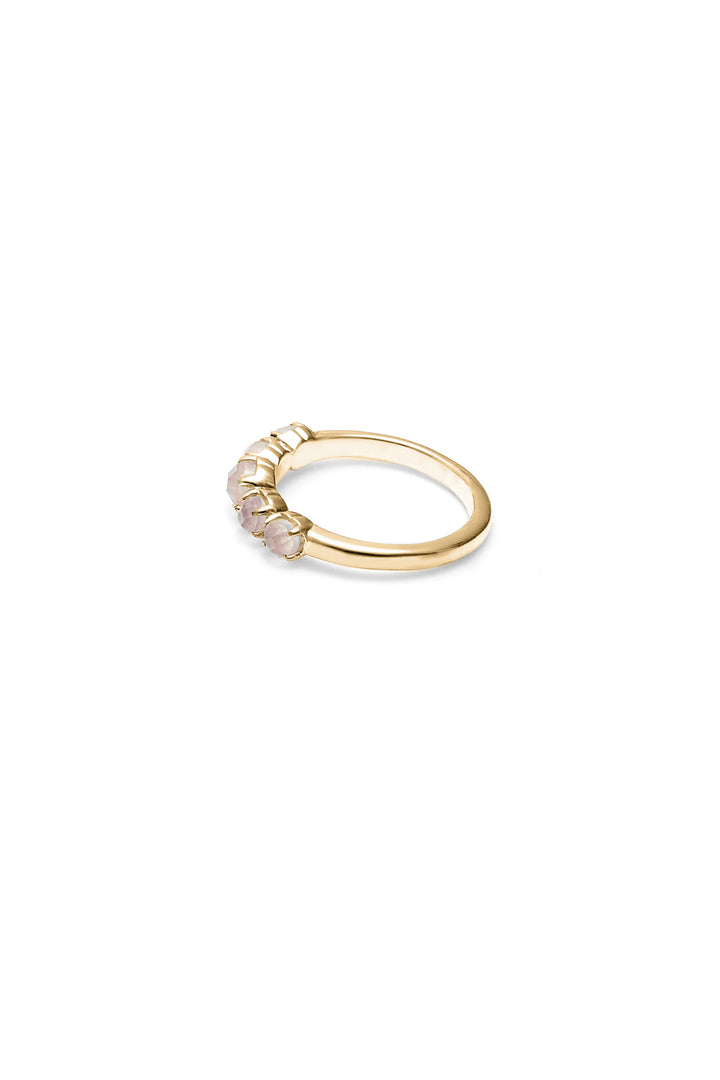 HALO CLUSTER RING - 9K GOLD