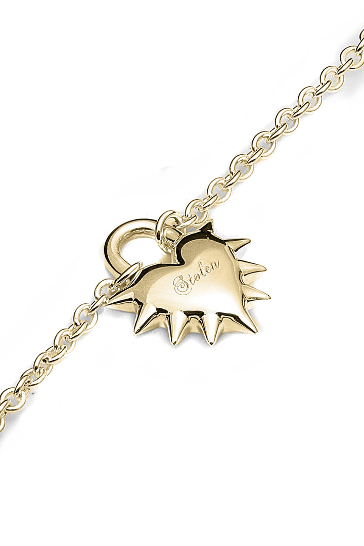 LOVE LOCKET BRACELET GOLD PLATED