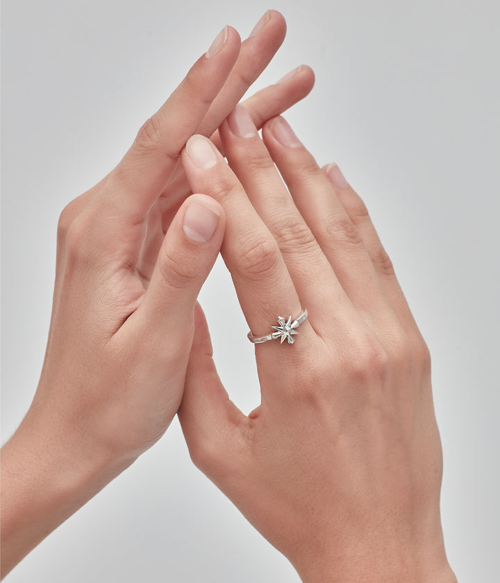 MIDNIGHT CROSS RING
