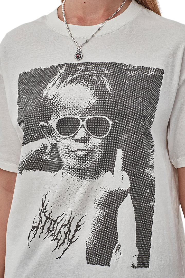 WILD ONE PHOTOCOPY T-SHIRT - GIRLFRIEND FIT