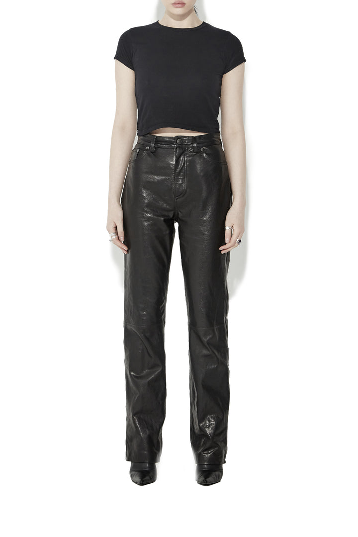 KICK DRUM LEATHER PANT