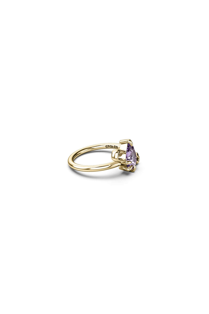 PURITY PIN RING - GOLD PLATED