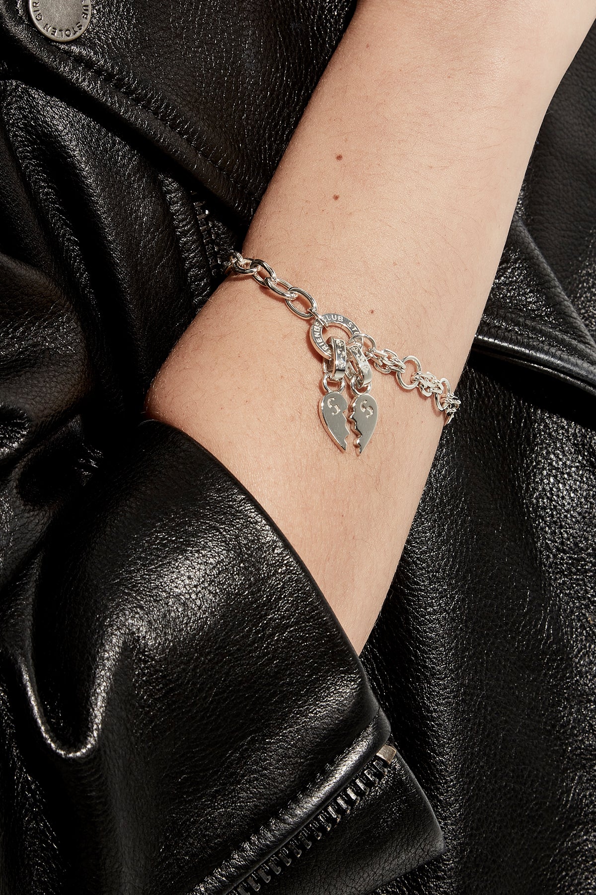 TWO PART HEART CHARM SET – Stolen Girlfriends Club