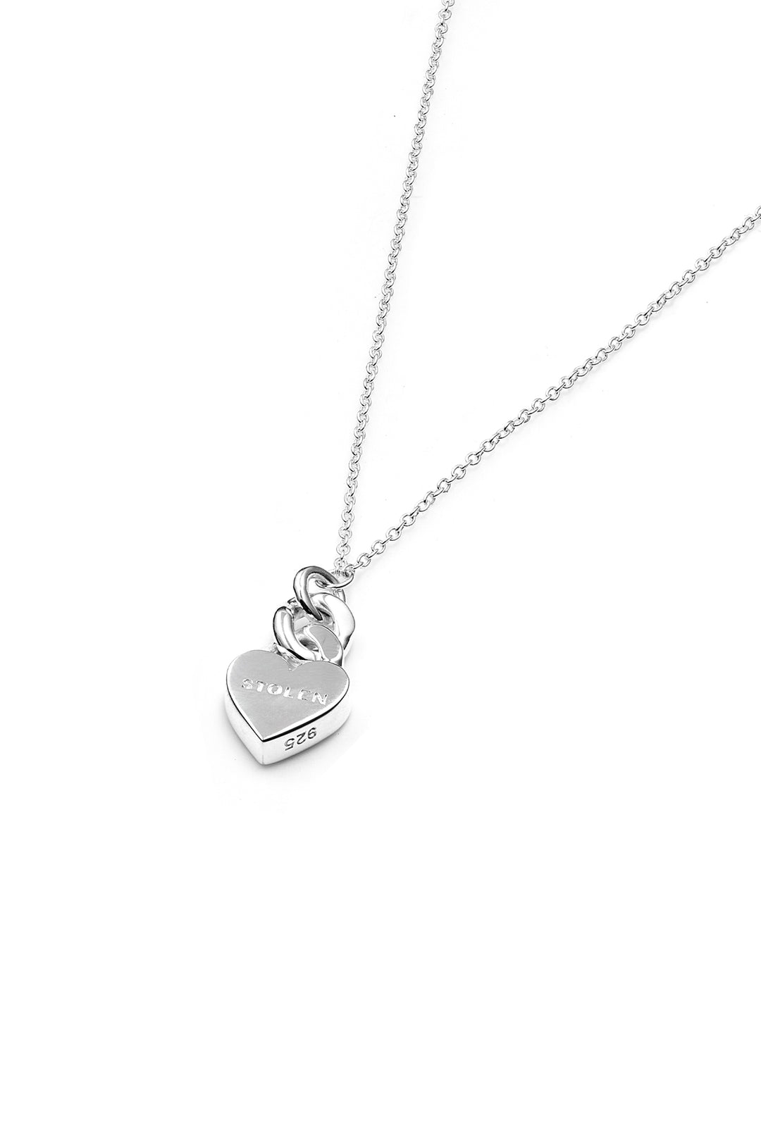 LOVE CHAIN PENDANT NECKLACE