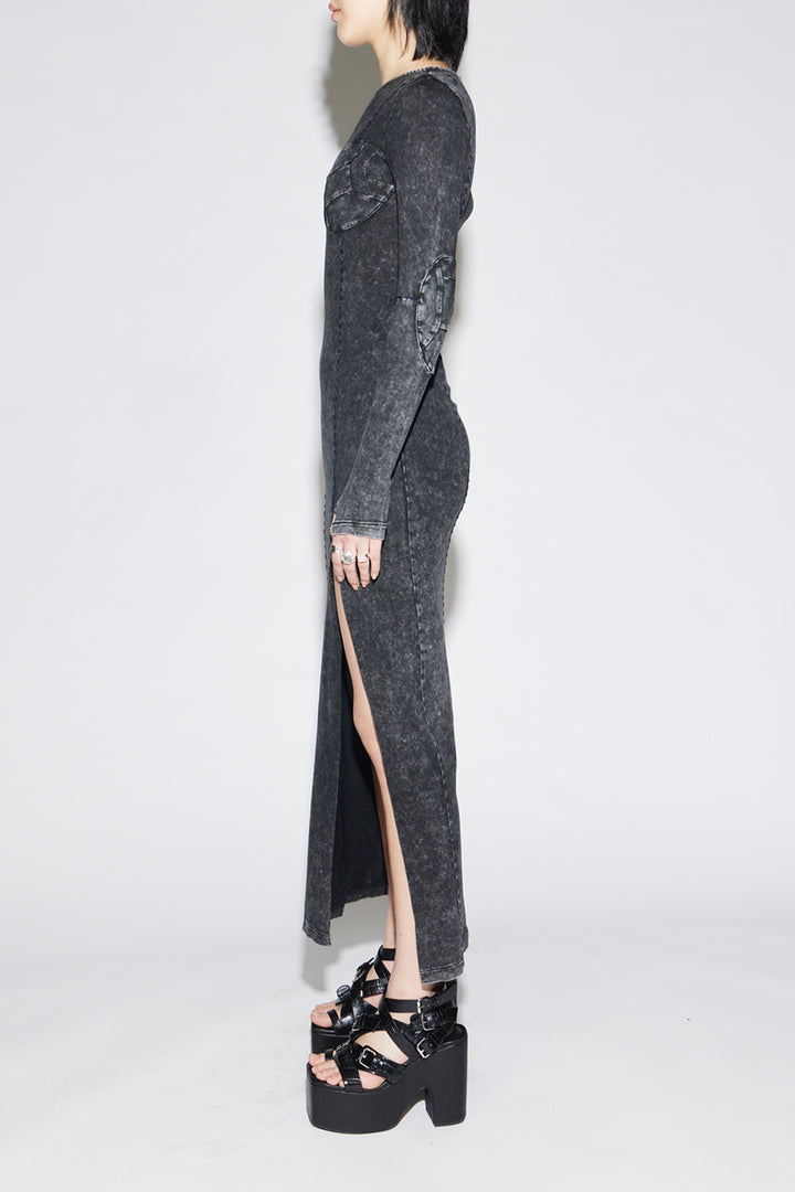 MOTO MAXI DRESS