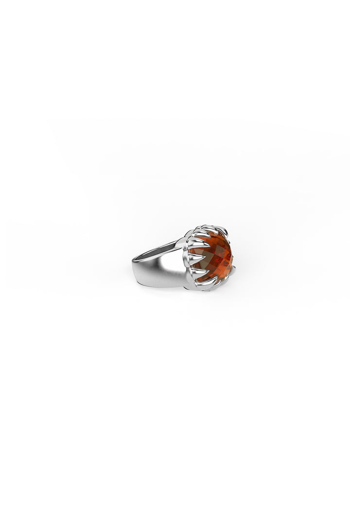 CLAW RING CITRINE