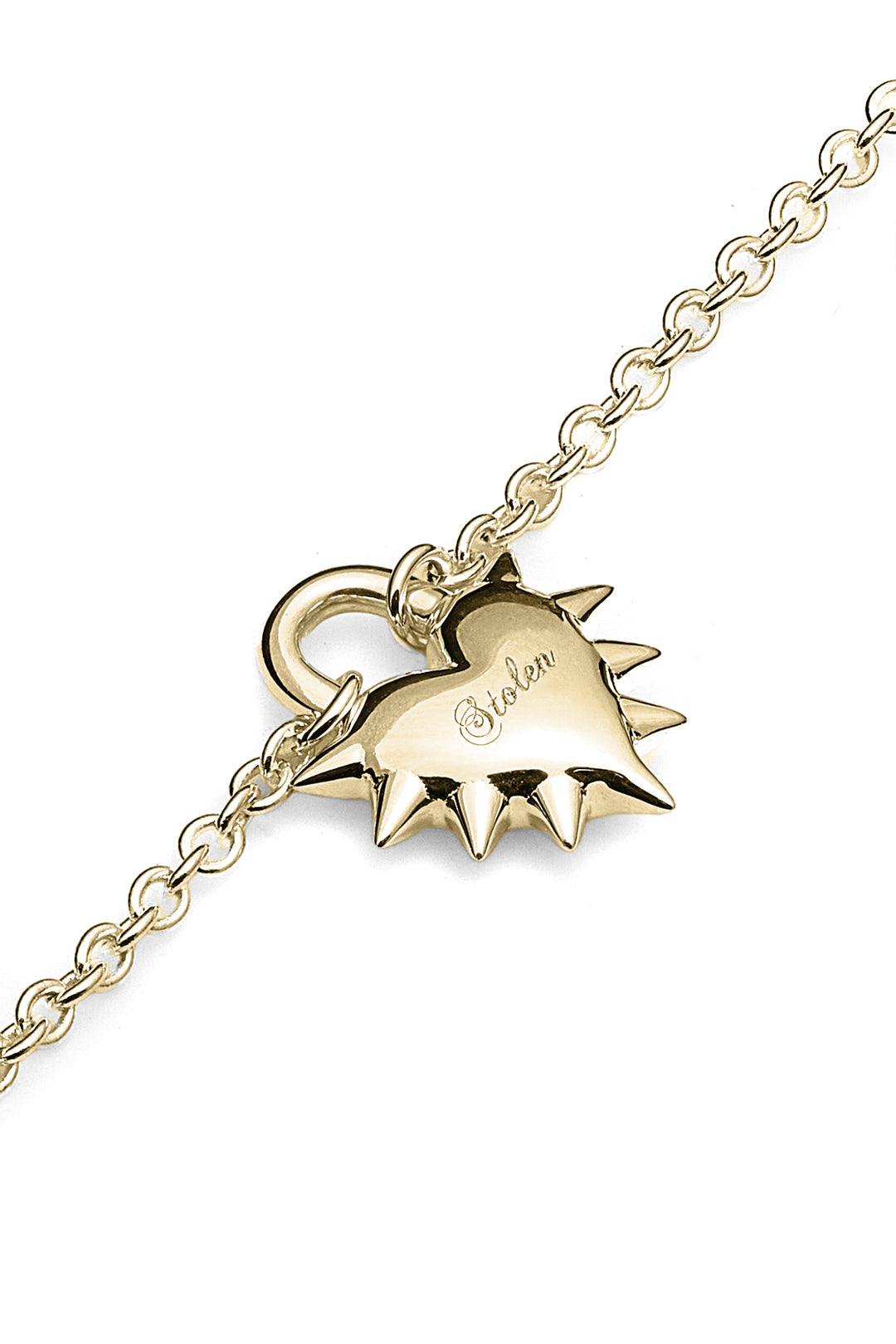LOVE LOCKET NECKLACE GOLD PLATED