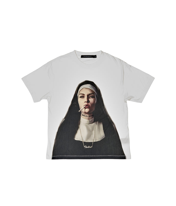 GOD IS A WOMAN T-SHIRT - ROCK N ROLL FIT