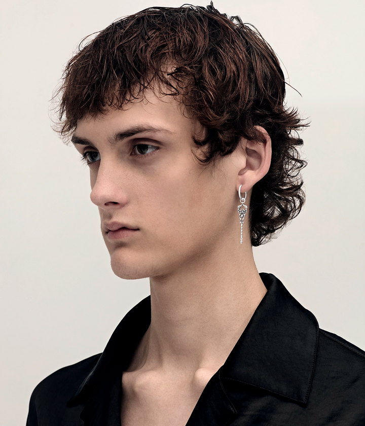 VENOM ECHO HOOP EARRINGS