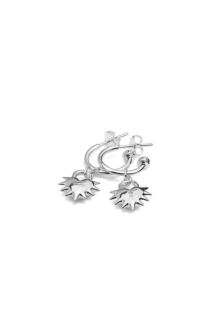 LOVE LOCKET ANCHOR EARRINGS