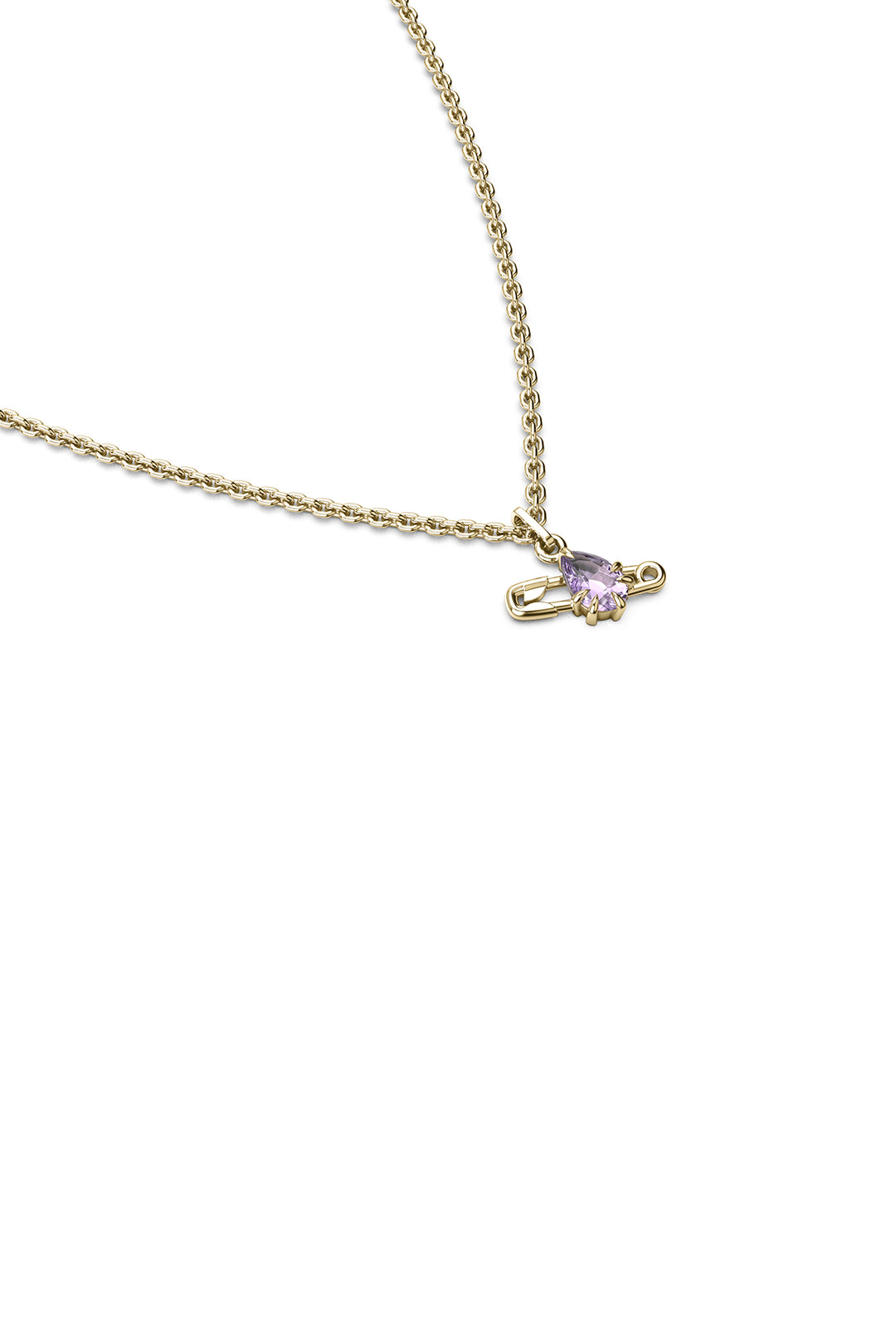 PURITY PIN NECKLACE - GOLD PLATED