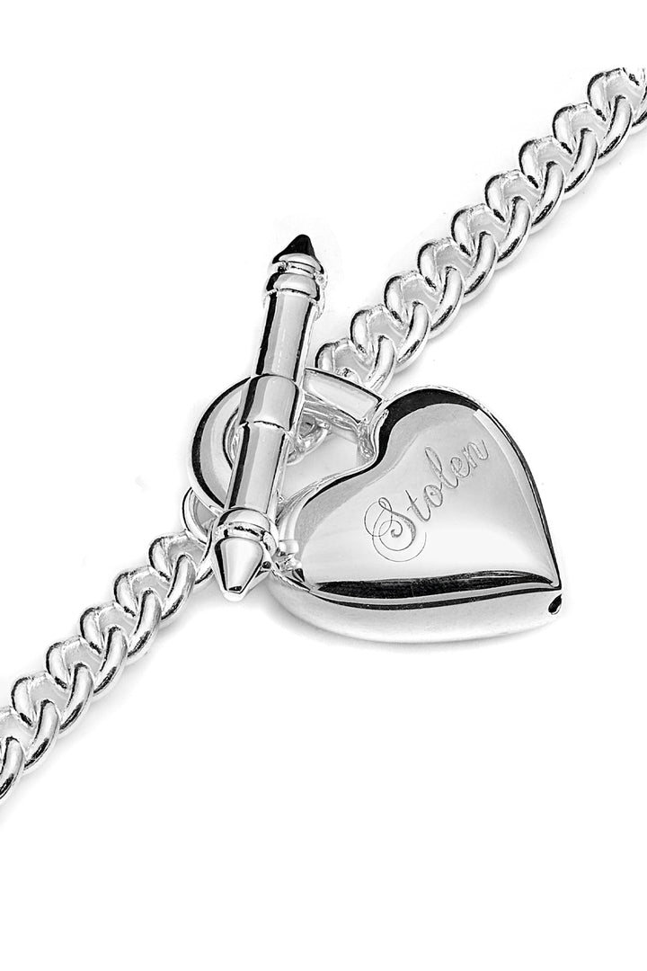 LOVE LOCKET FOB NECKLACE