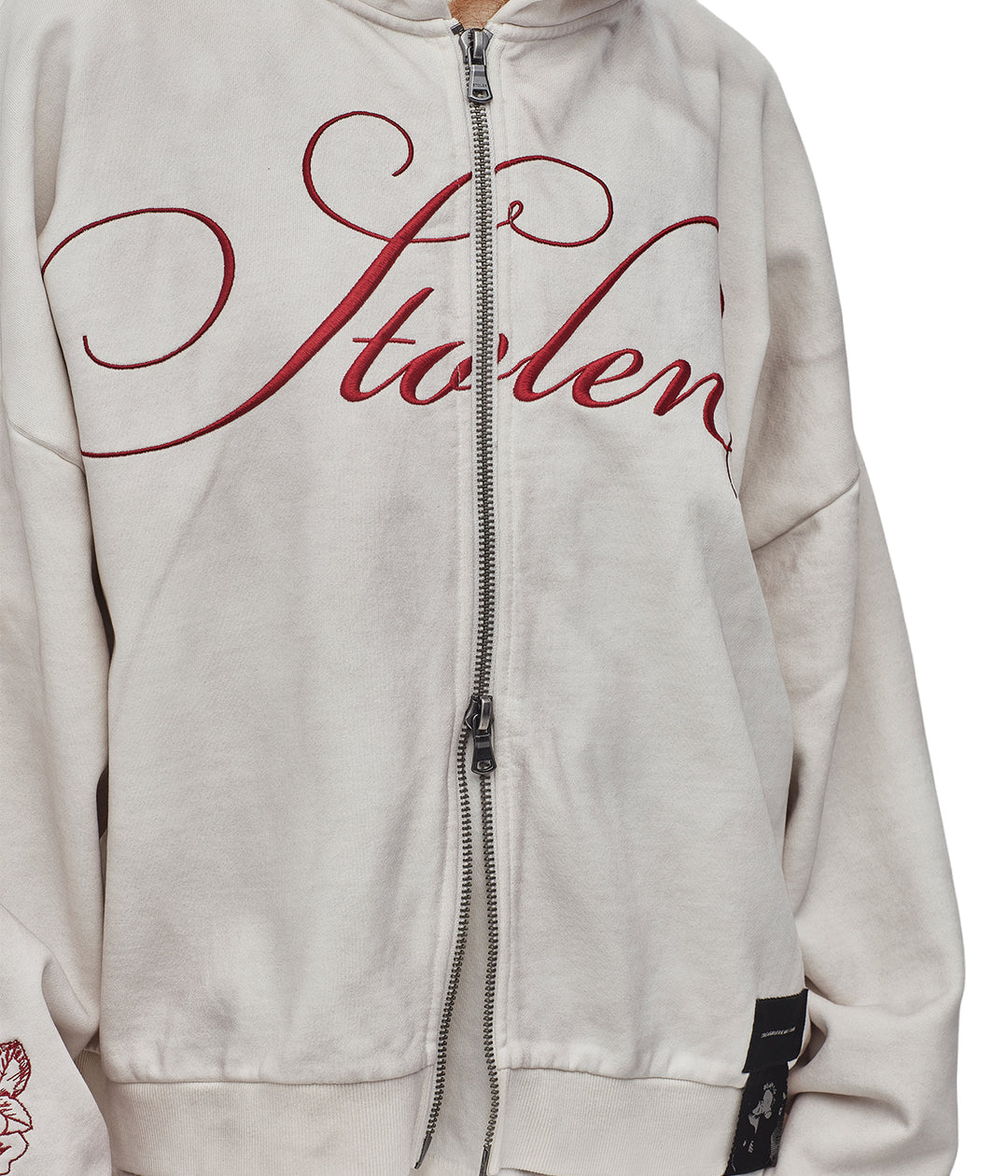 STOLEN FOREVER HOOD - ZIP THRU