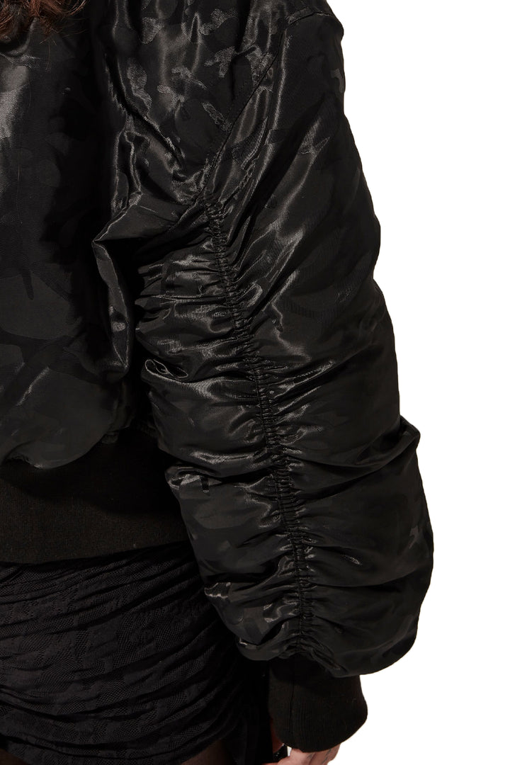 STOLEN BOMBER - BLACK CAMO