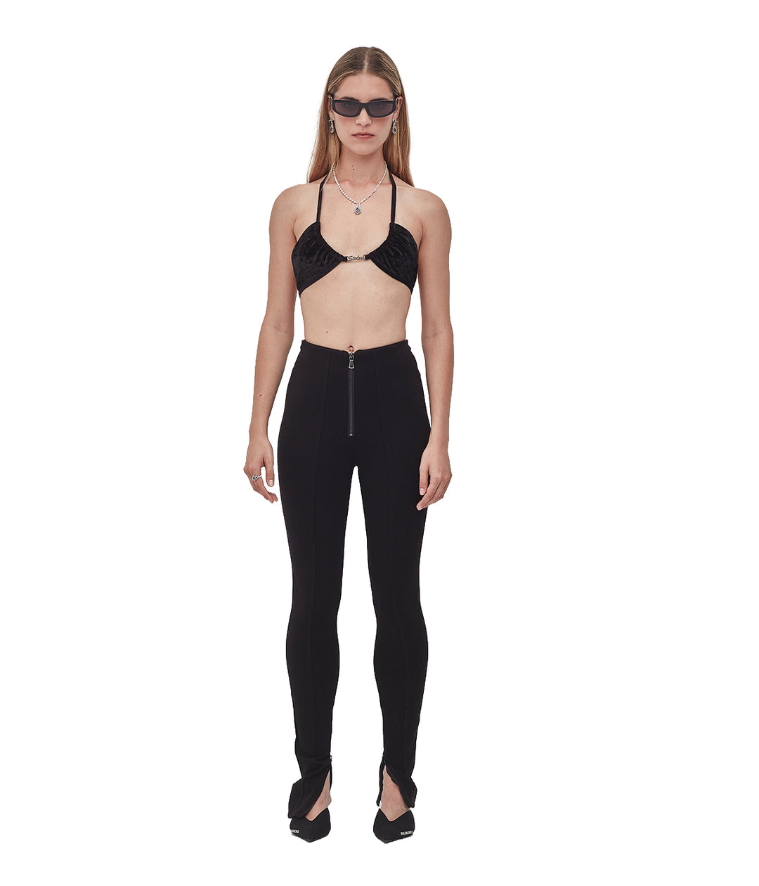 SCRIPT VELVET BIKINI