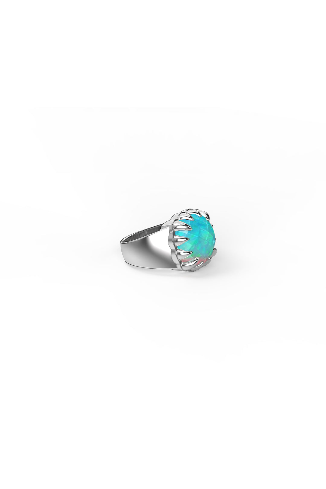CLAW RING BELLO OPAL