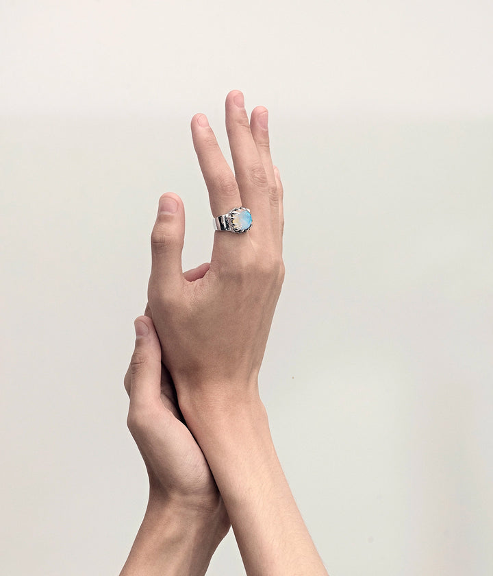 CLAW RING BELLO OPAL
