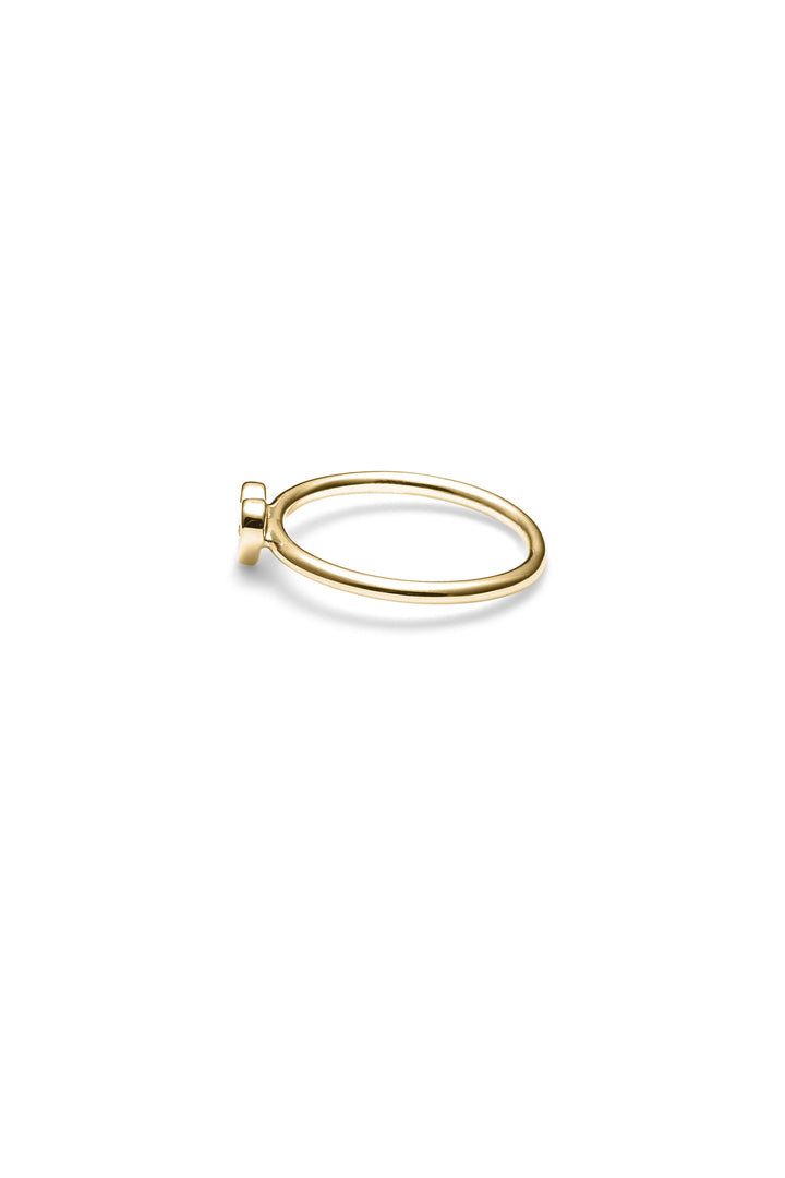 BABY STOLEN HEART RING - GOLD PLATED